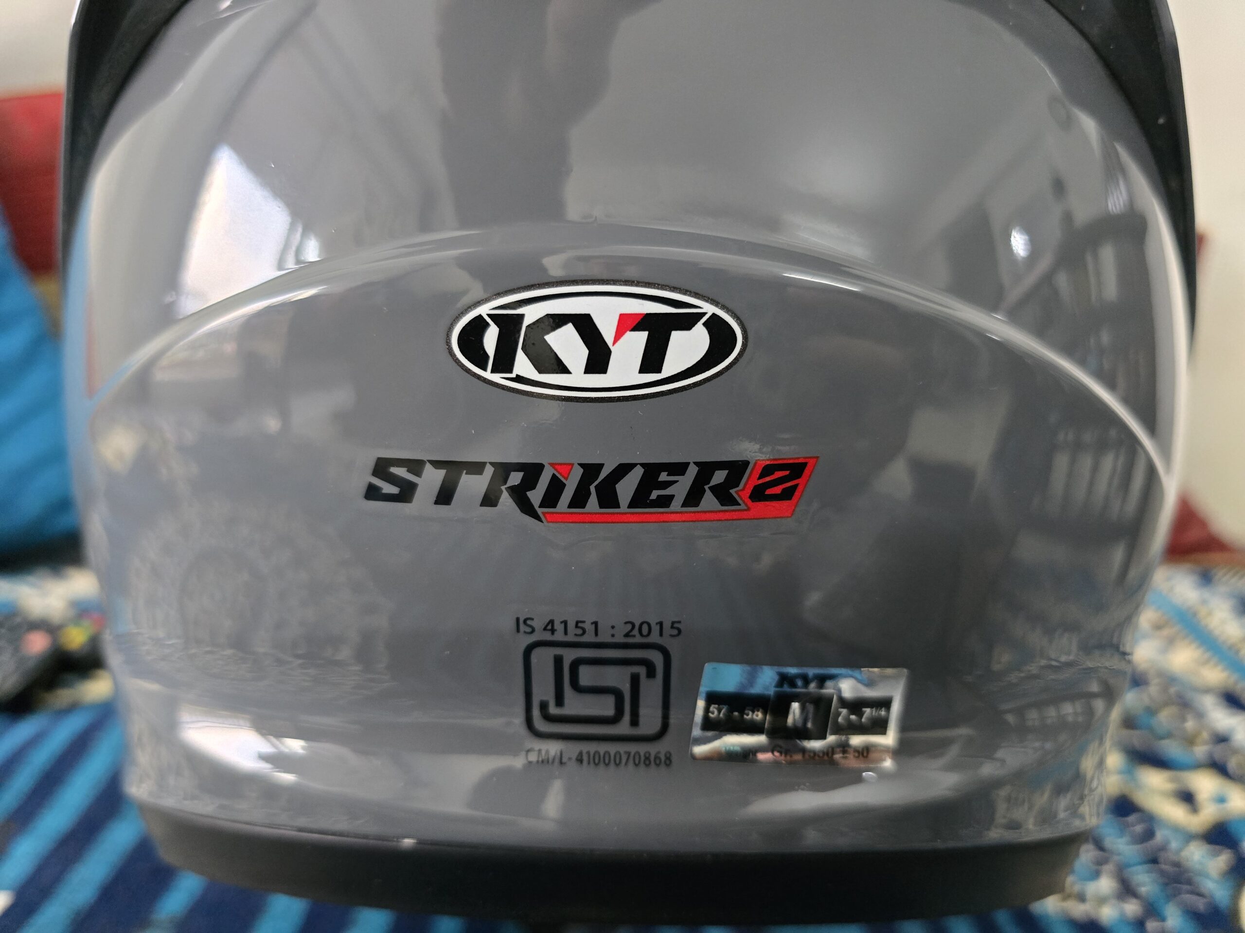 KYT STRIKER 2V CHIN MOUNT