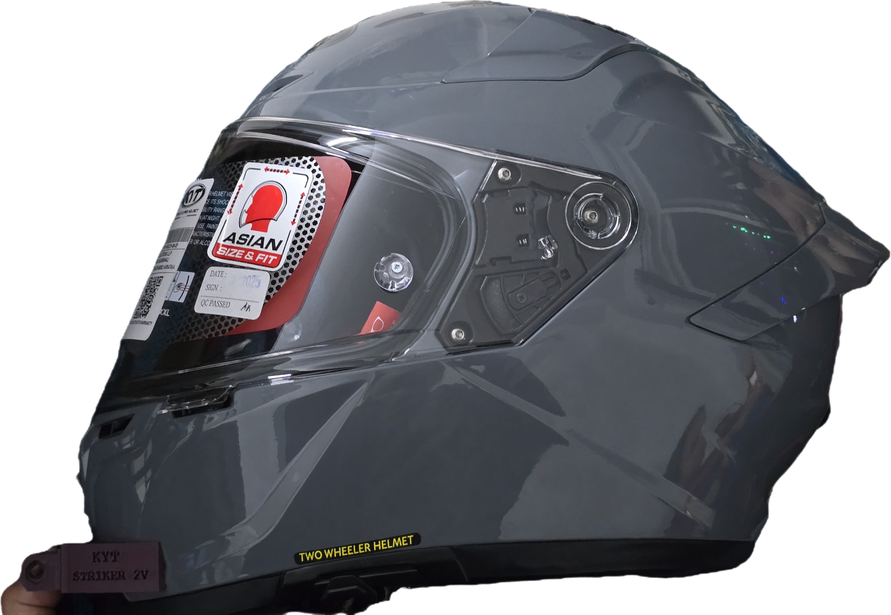 Chin mount for KYT Striker 2V