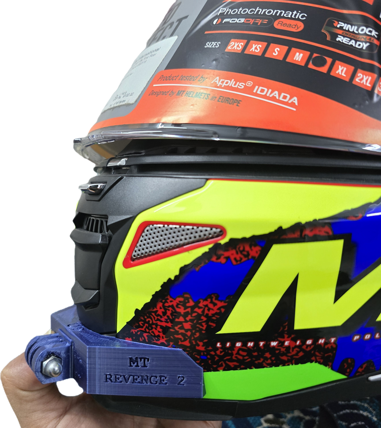 POV Chin Mount for MT Revenge 2