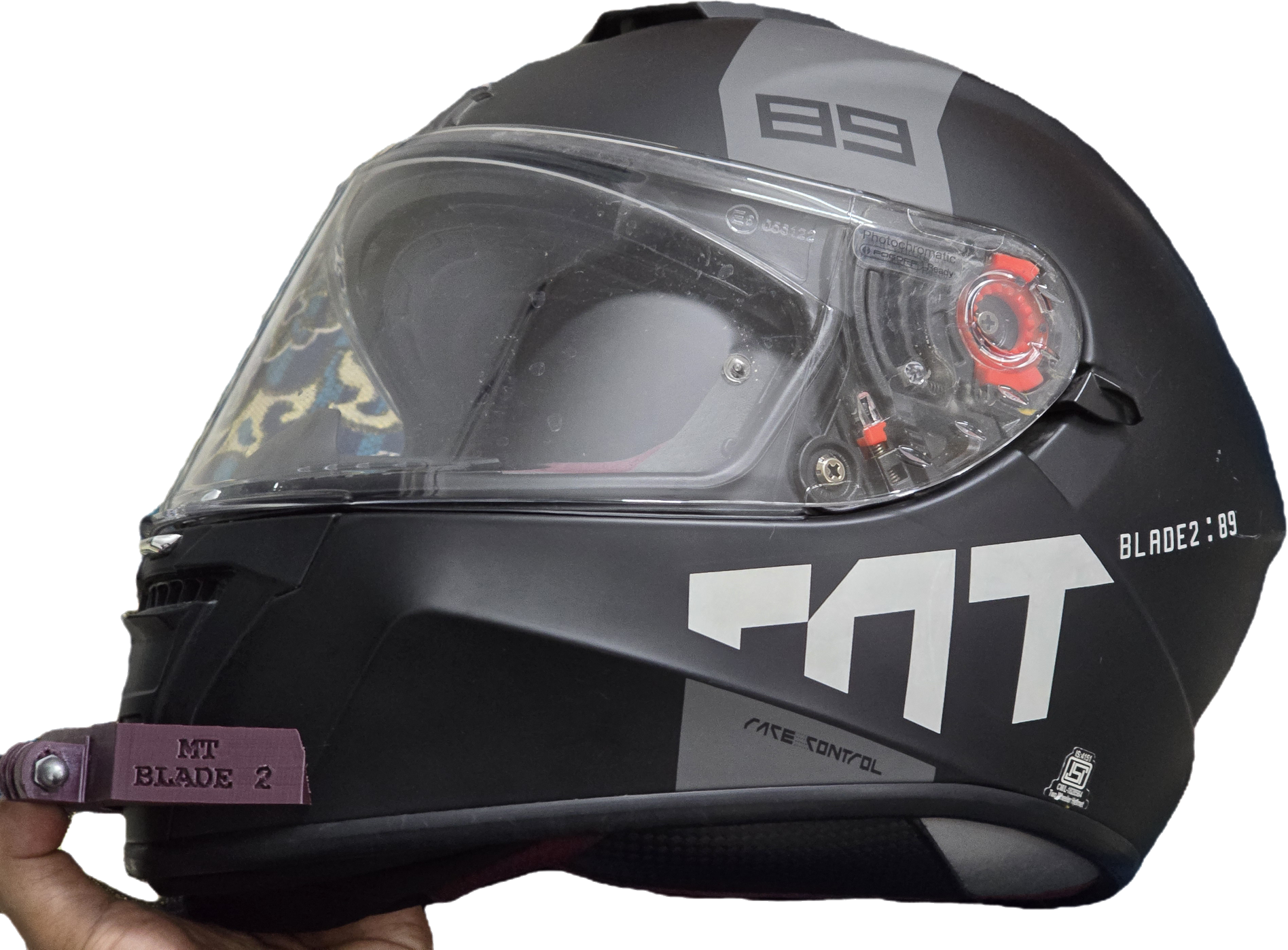 POV Chin Mount for MT Blade 2 / Blade 2 SV