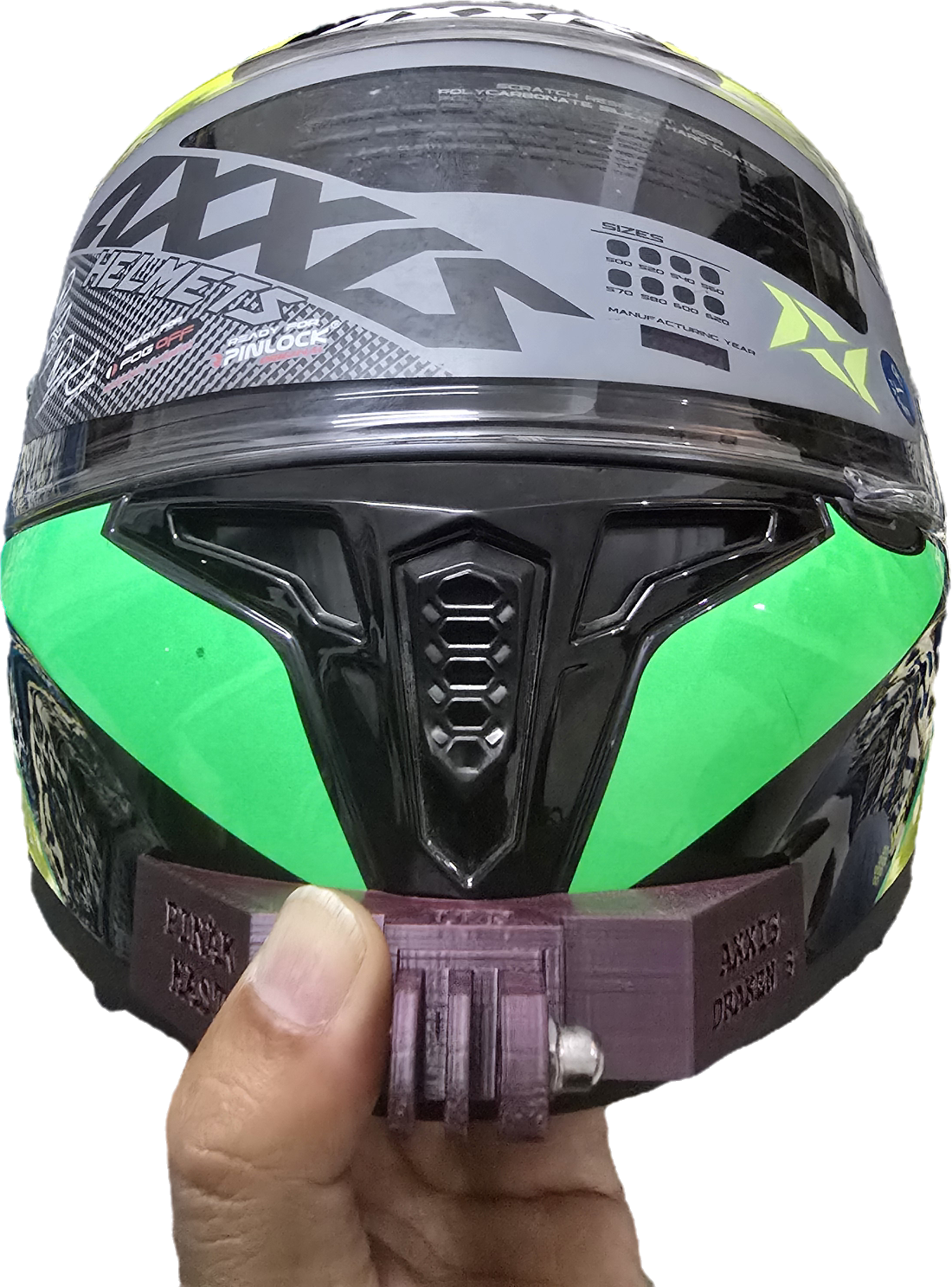 POV Chin Mount for AXXIS Draken S - Image 3