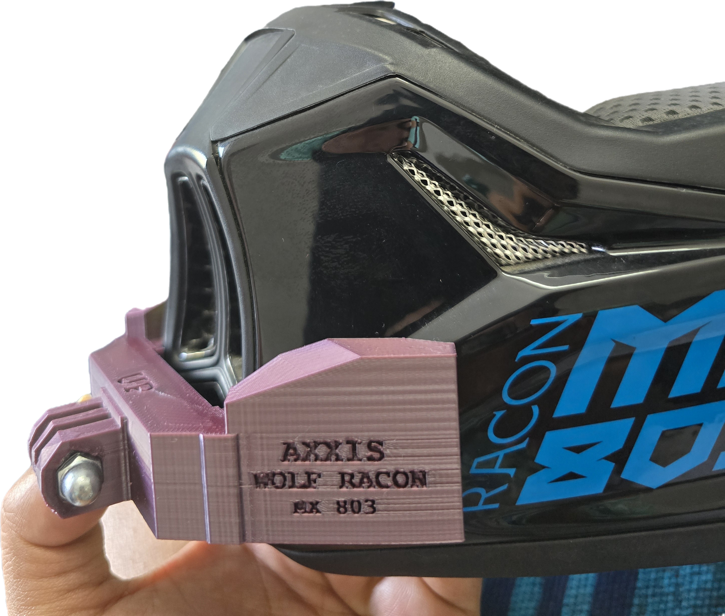 POV Chin Mount for AXXIS WOLF RACON MX 803