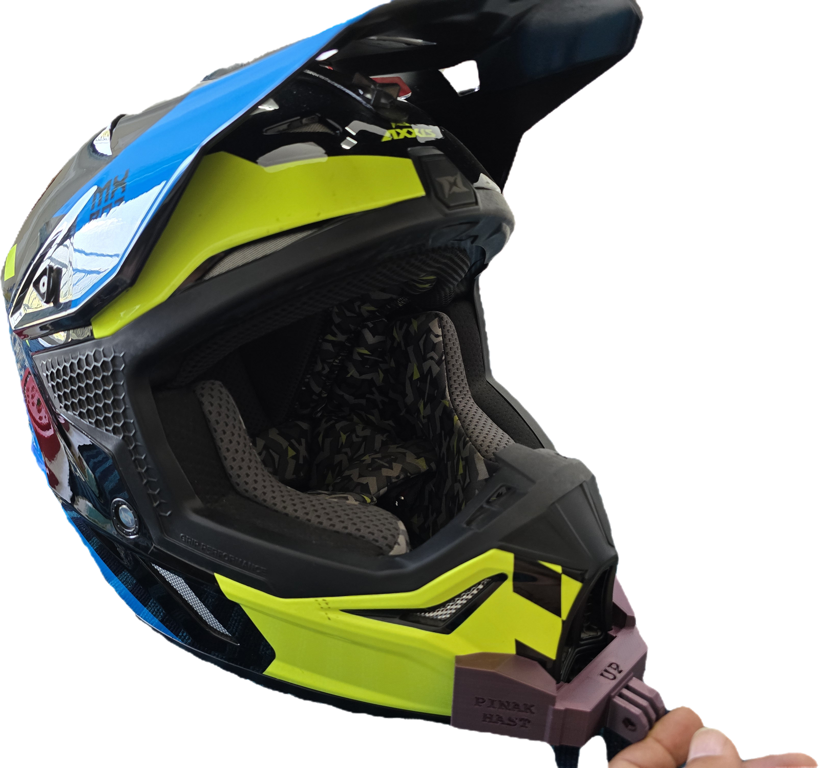 POV Chin Mount for AXXIS WOLF RACON MX 803 - Image 6