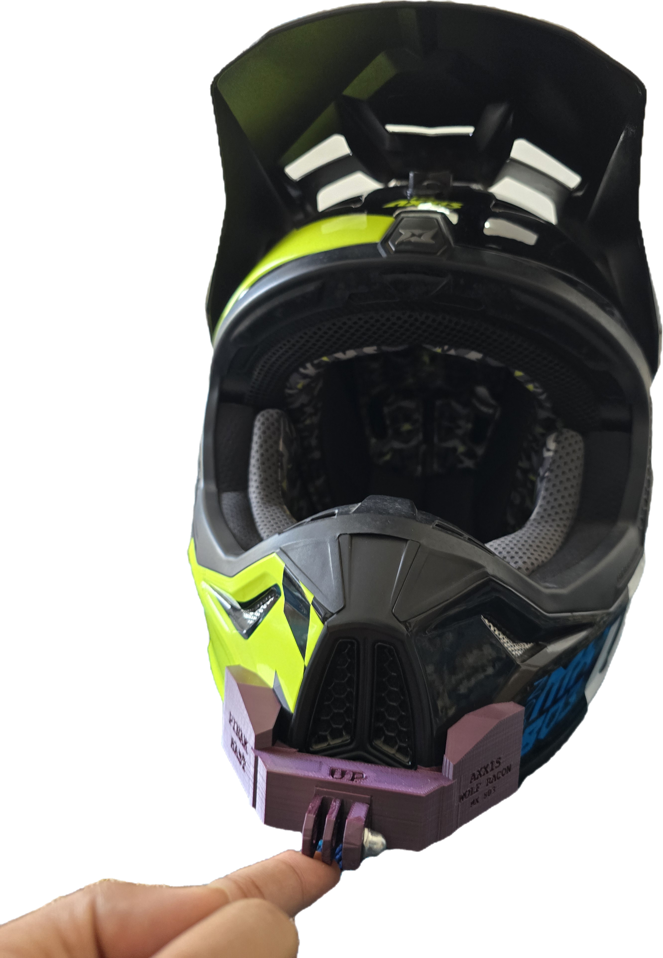 POV Chin Mount for AXXIS WOLF RACON MX 803 - Image 7