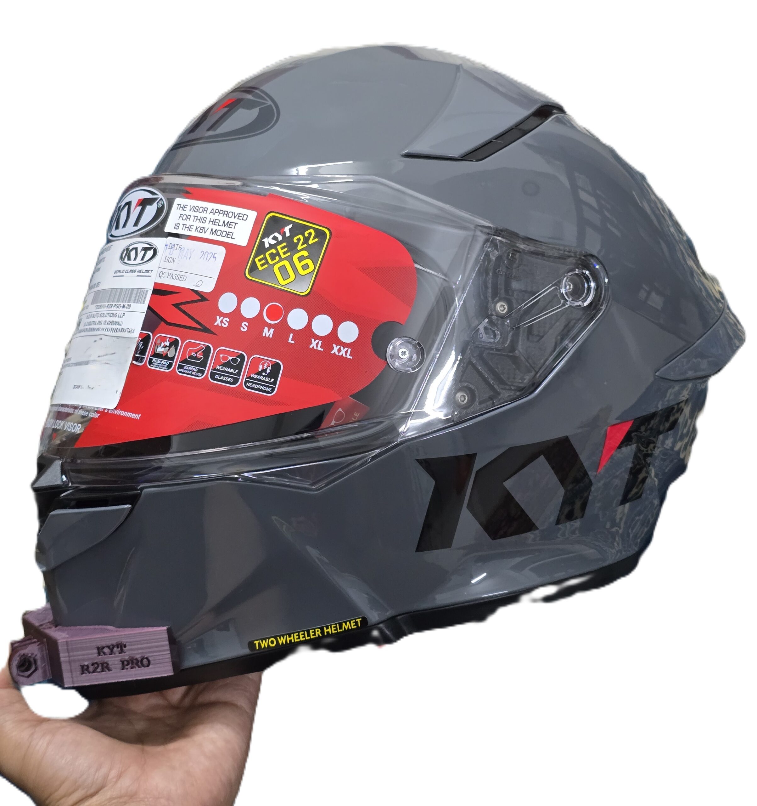 POV Chin Mount for KYT R2R Pro - Image 2