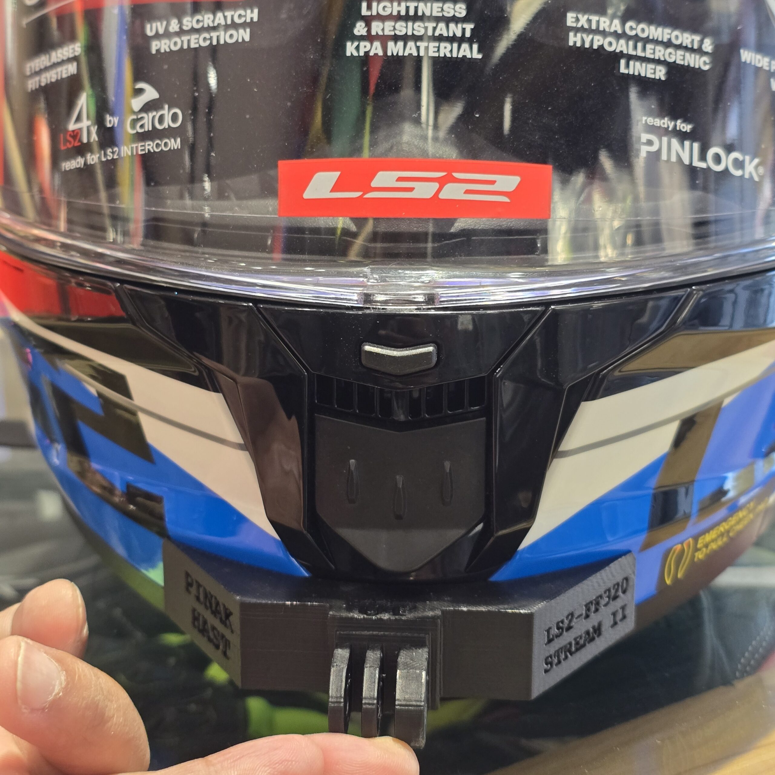 POV Chin Mount for LS2 FF320 Stream 2 - Image 2