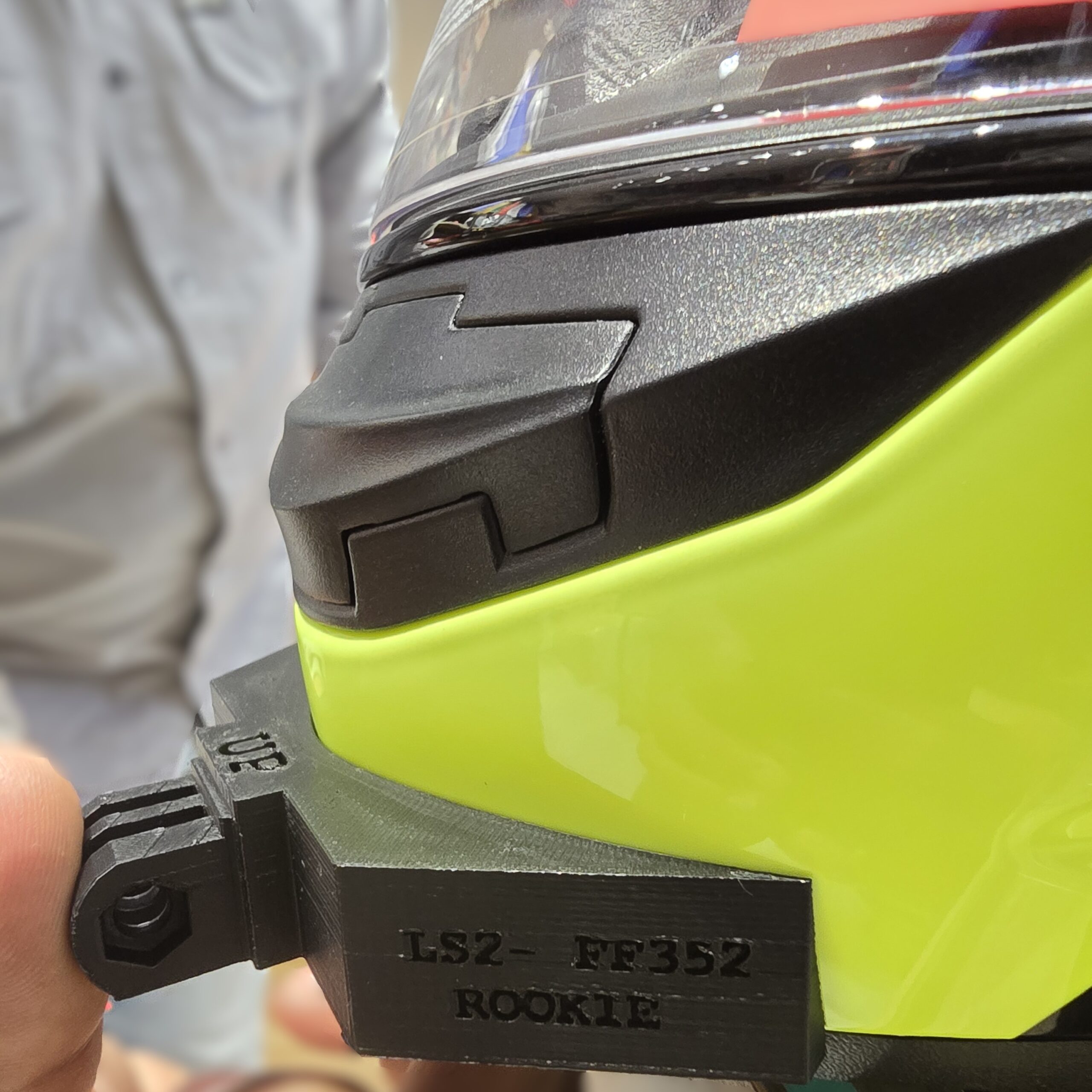 POV Chin Mount for LS2 FF352 Rookie