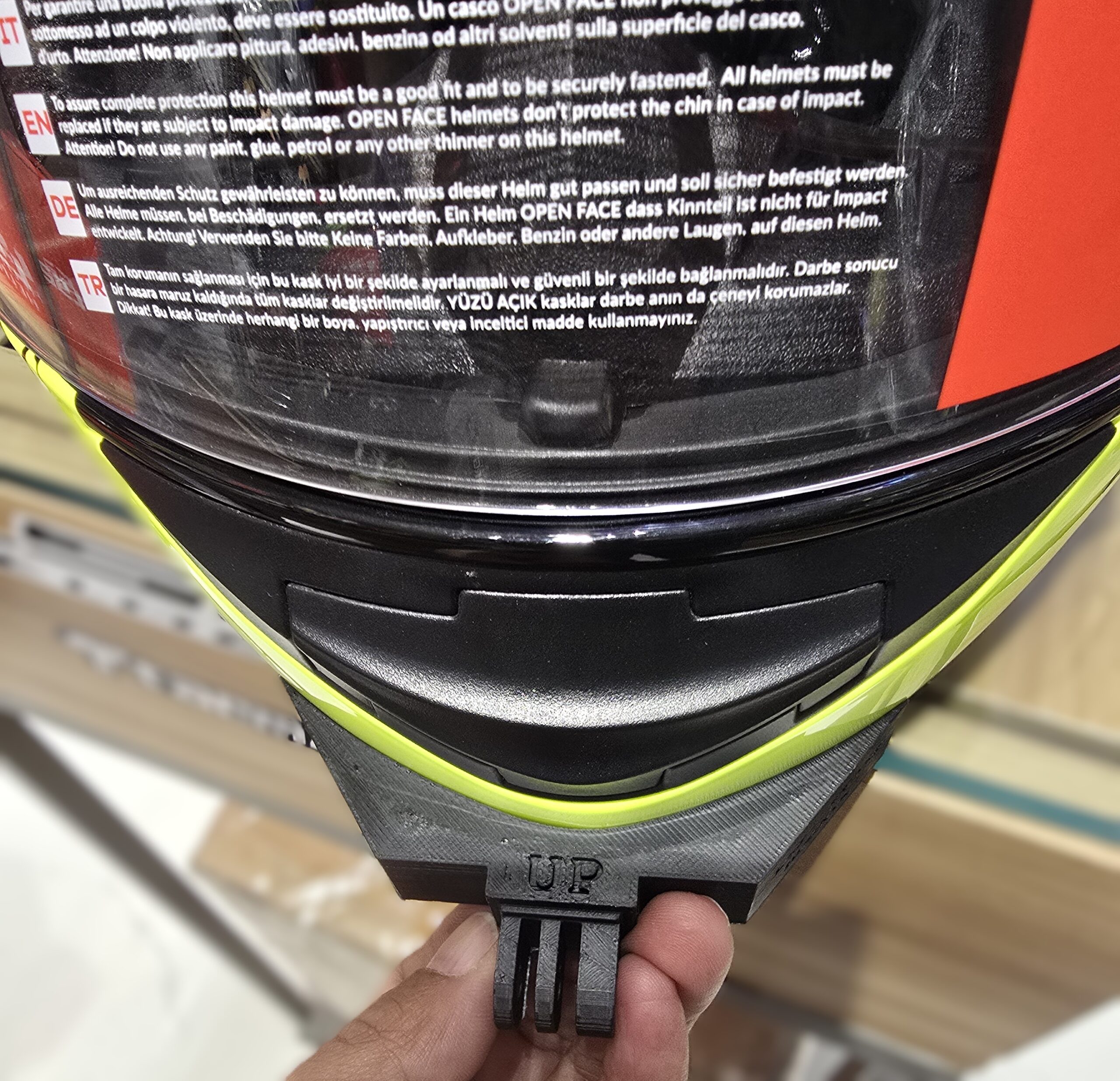 POV Chin Mount for LS2 FF352 Rookie - Image 2