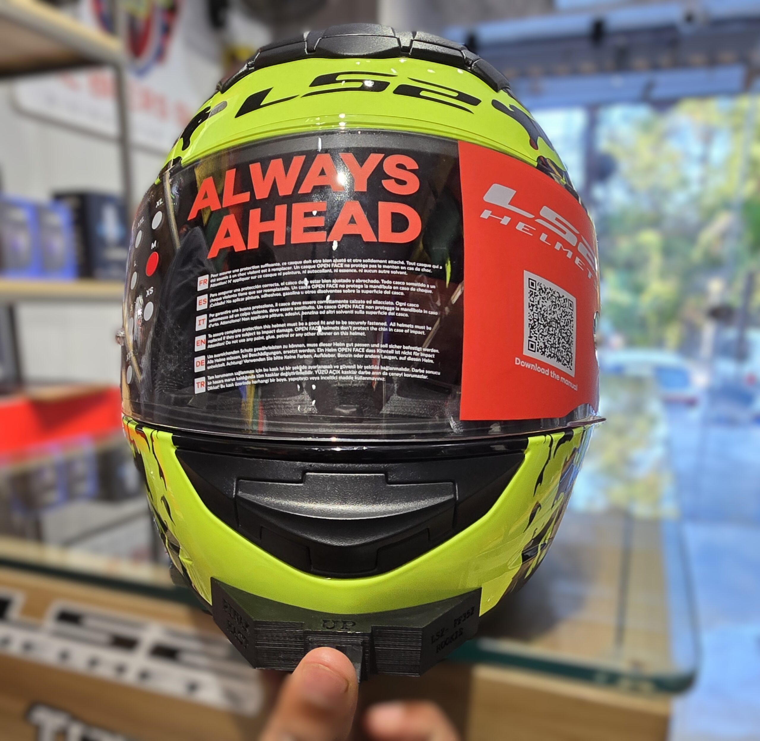 POV Chin Mount for LS2 FF352 Rookie - Image 3