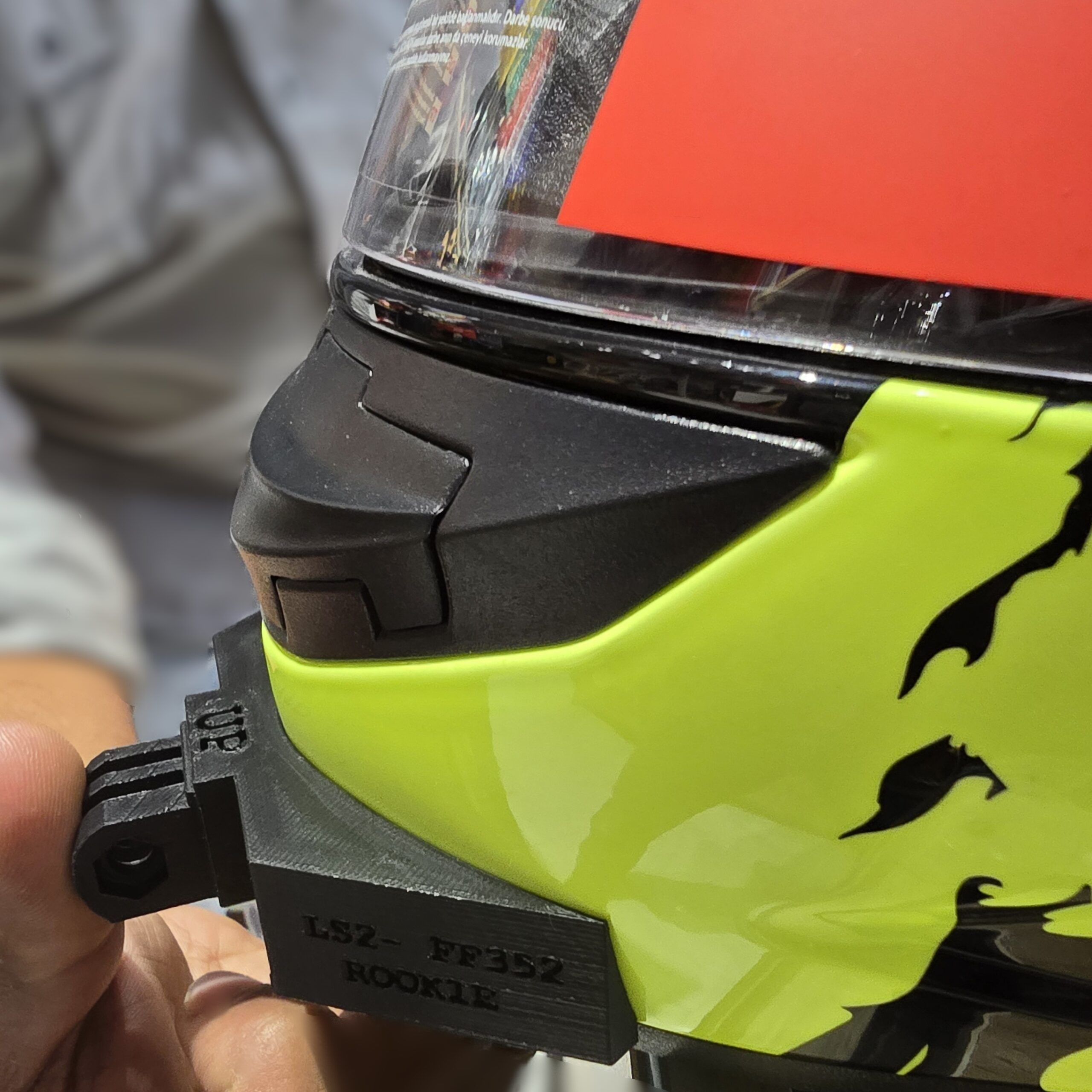 POV Chin Mount for LS2 FF352 Rookie - Image 4