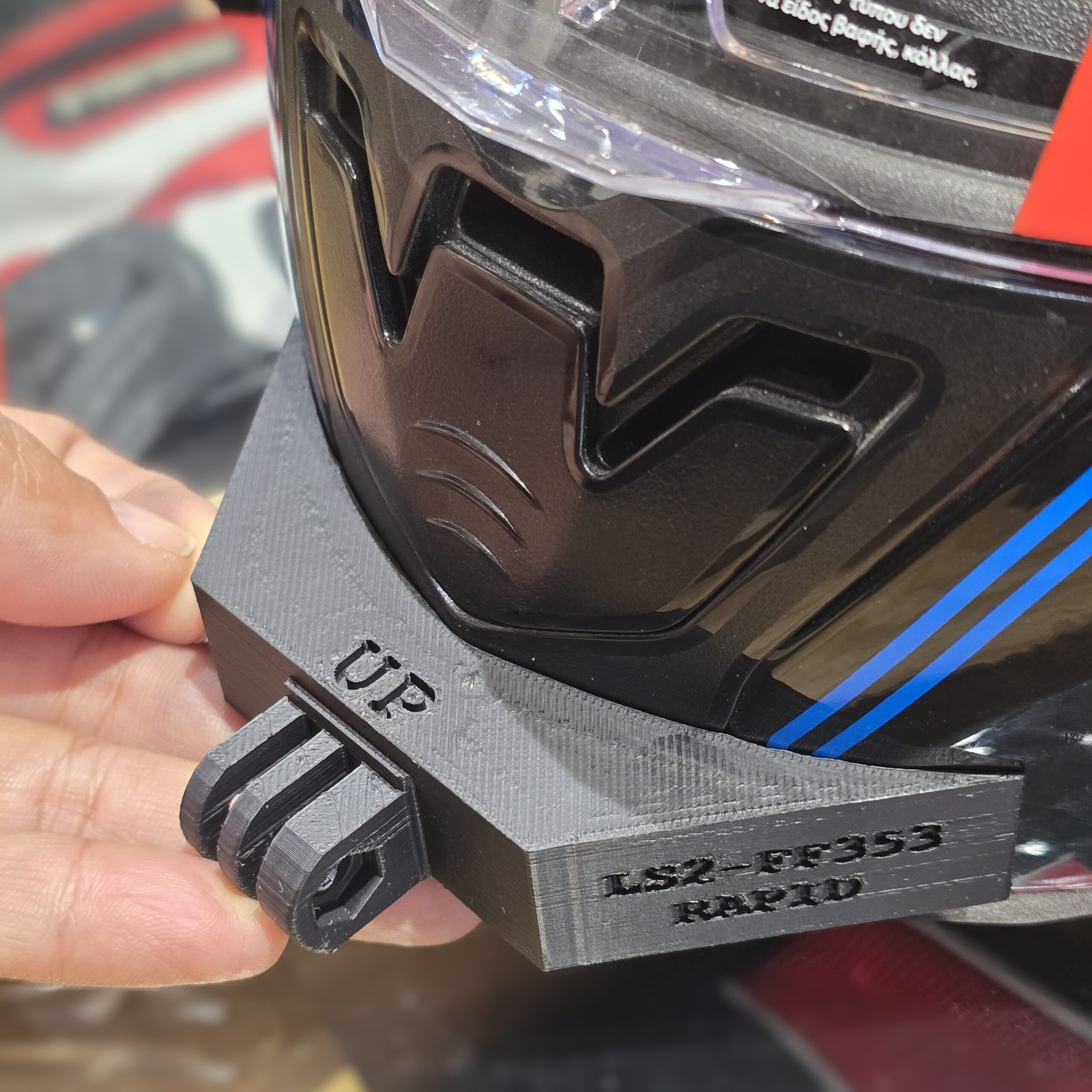 POV Chin Mount for LS2 FF353 Rapid - Image 3