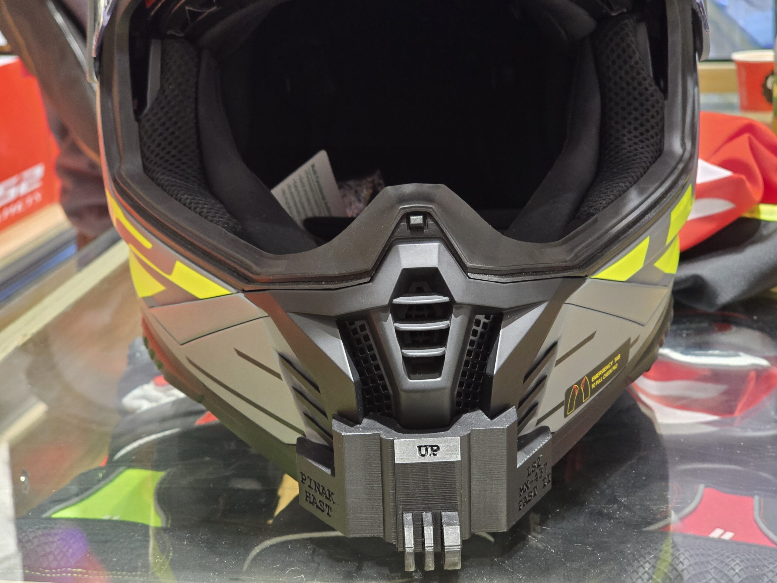 POV Chin Mount for LS2 MX436 Pioneer II & MX437 FAST II - Image 3