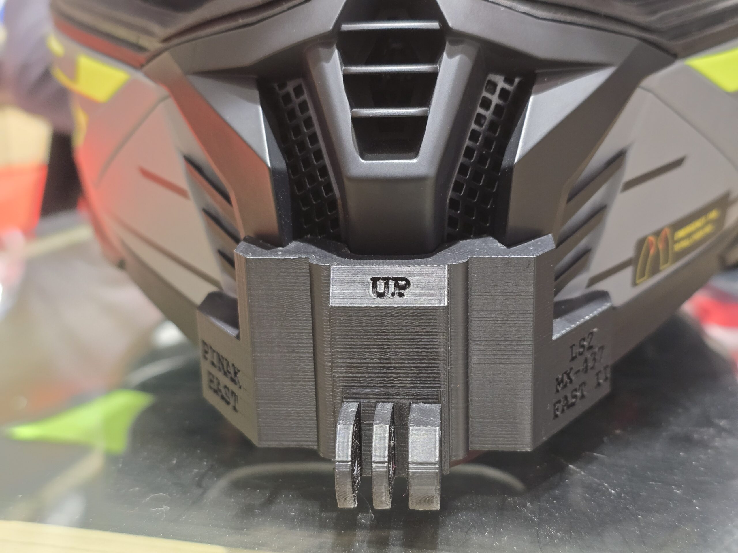 POV Chin Mount for LS2 MX436 Pioneer II & MX437 FAST II - Image 2