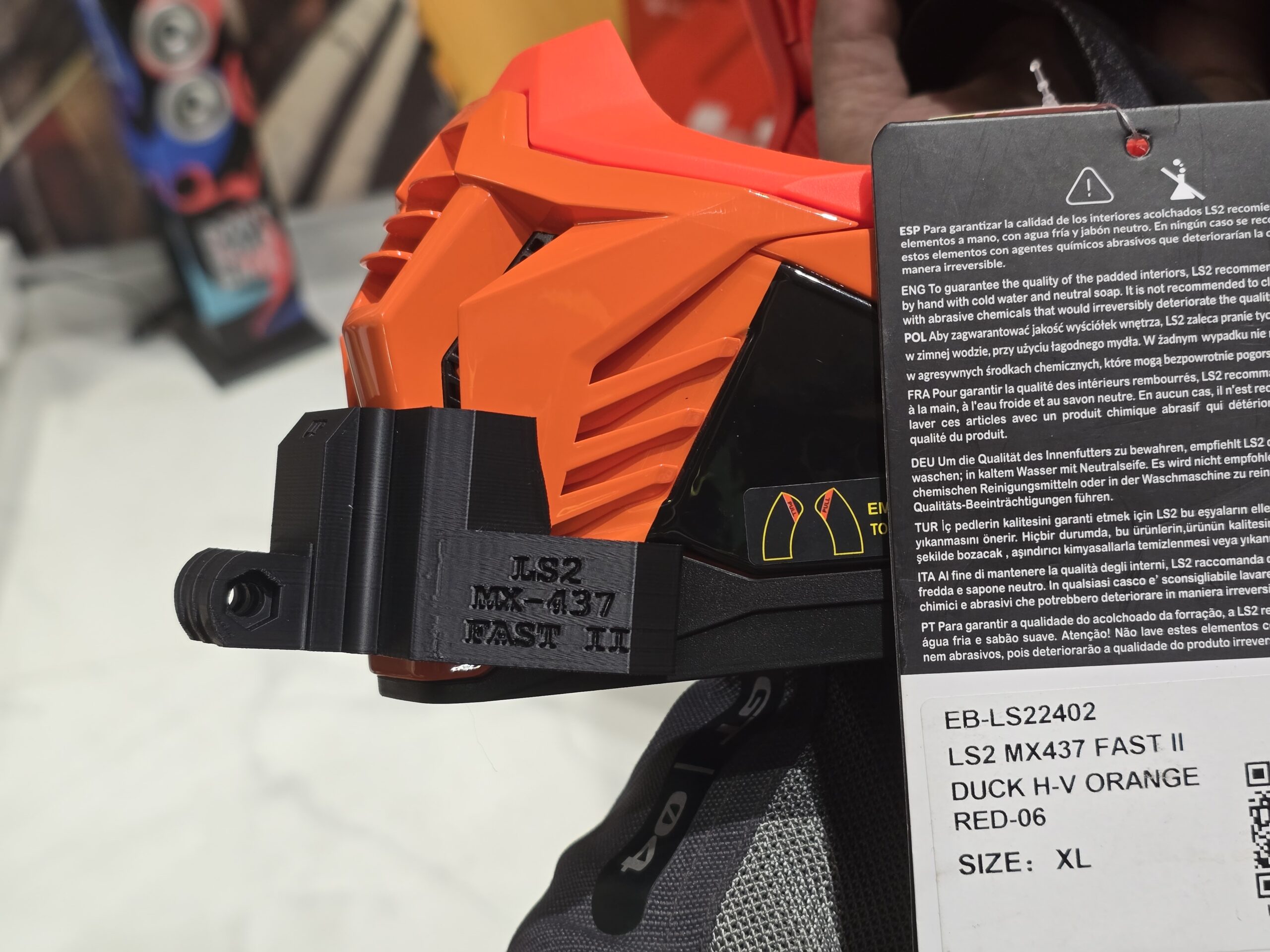 POV Chin Mount for LS2 MX436 Pioneer II & MX437 FAST II - Image 7